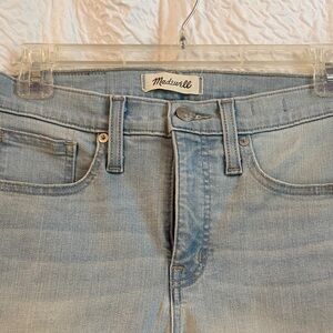Madewell Women's High Rise Light Denim Jeans
